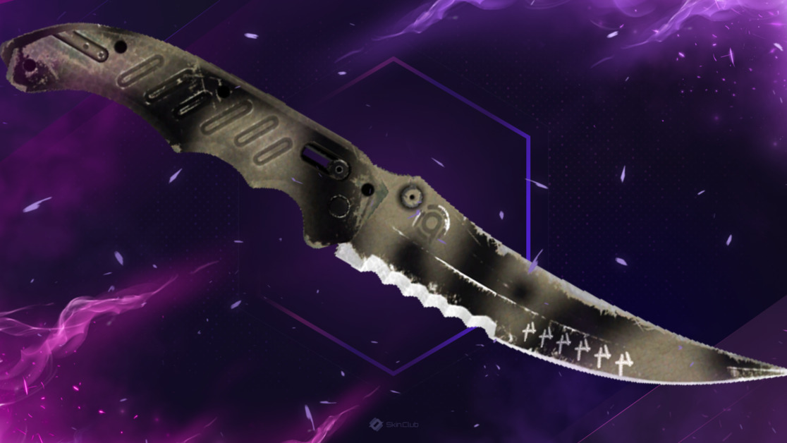 ★ StatTrak™ Flip Knife | Scorched (Well-Worn)