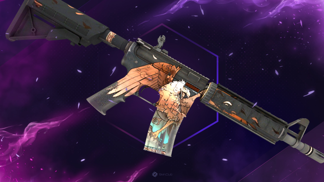 StatTrak™ M4A4 | Griffin (Well-Worn)