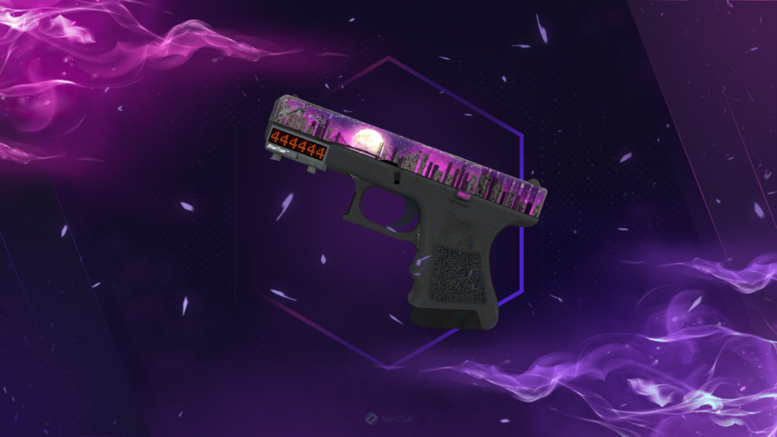 StatTrak™ Glock-18 | Moonrise (Battle-Scarred)