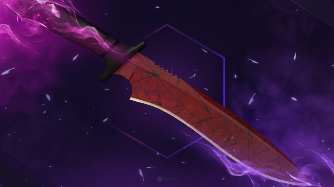 ★ Classic Knife | Crimson Web (Minimal Wear)