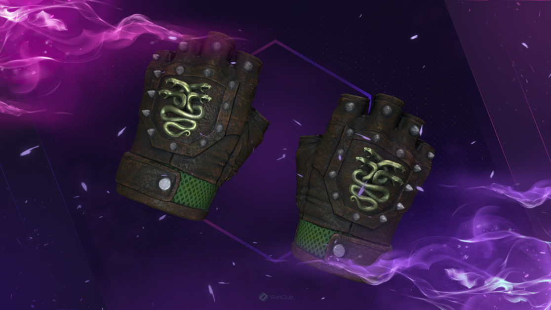 ★ Hydra Gloves | Emerald (Well-Worn)
