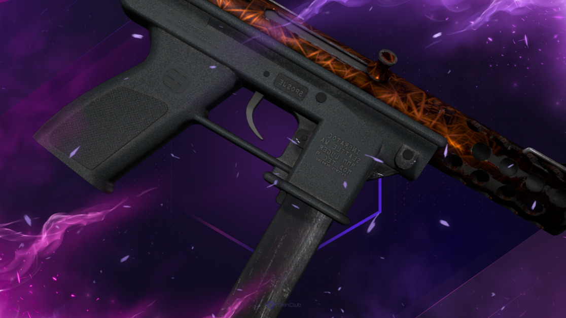 Tec-9 | Red Quartz (Field-Tested)