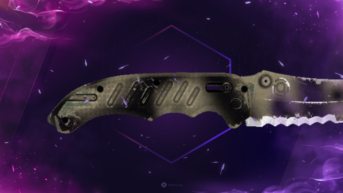 ★ StatTrak™ Flip Knife | Scorched (Well-Worn)