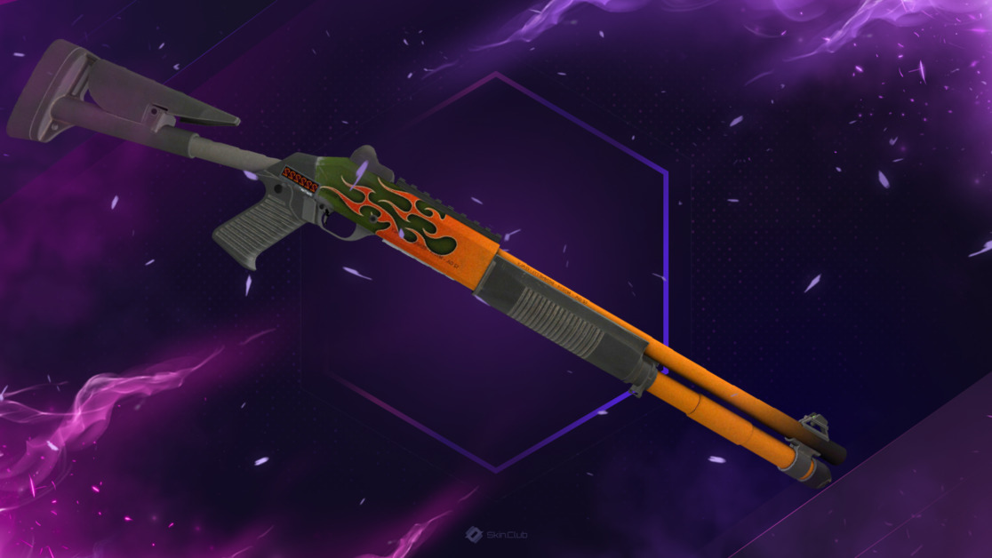 StatTrak™ XM1014 | Teclu Burner (Well-Worn)