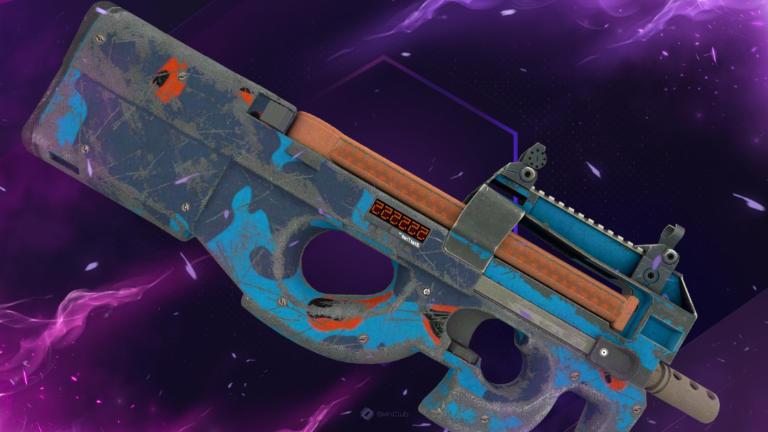 StatTrak™ P90 | Blind Spot (Battle-Scarred)