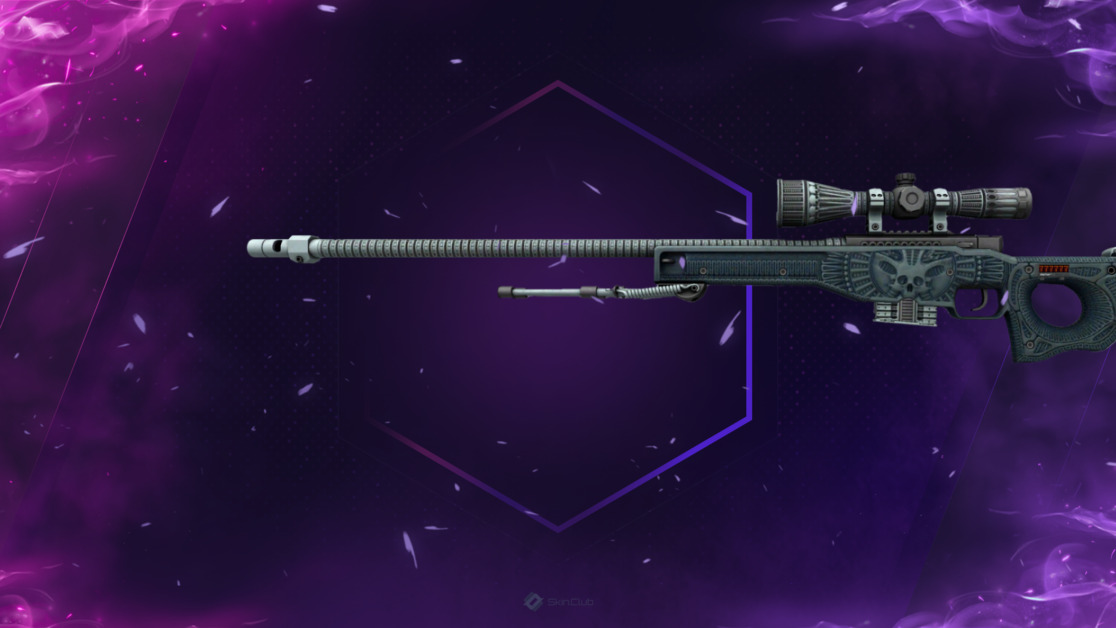 StatTrak™ AWP | Exoskeleton (Factory New)