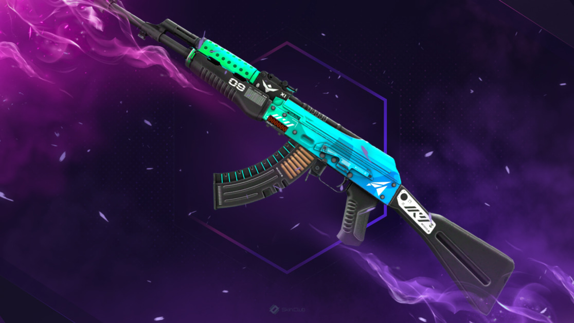 StatTrak™ AK-47 | Ice Coaled (Field-Tested)