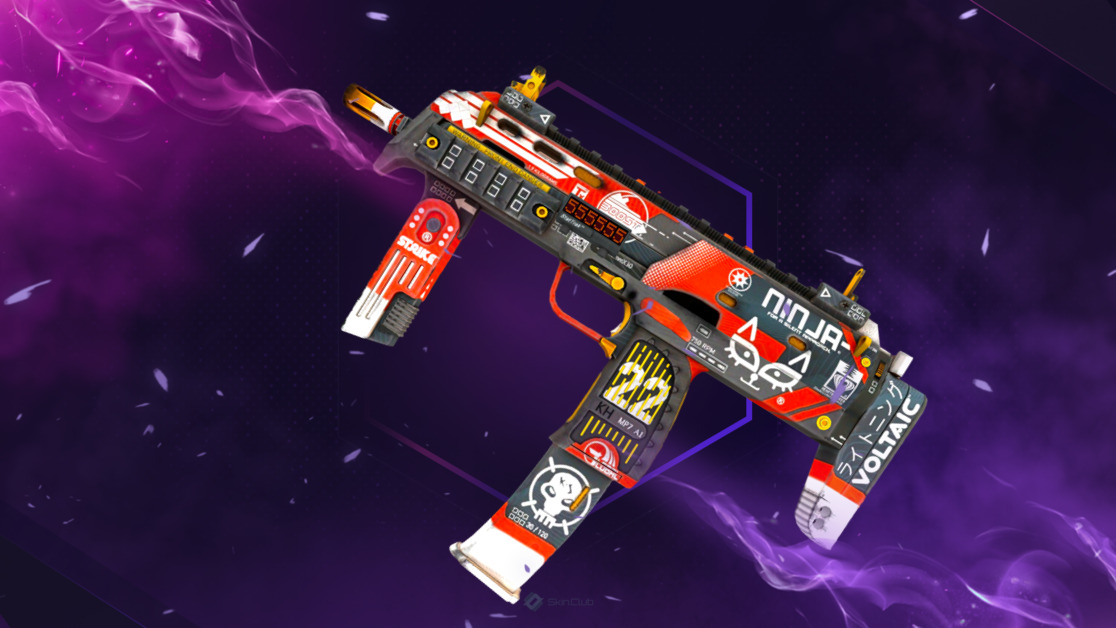 StatTrak™ MP7 | Bloodsport (Minimal Wear)
