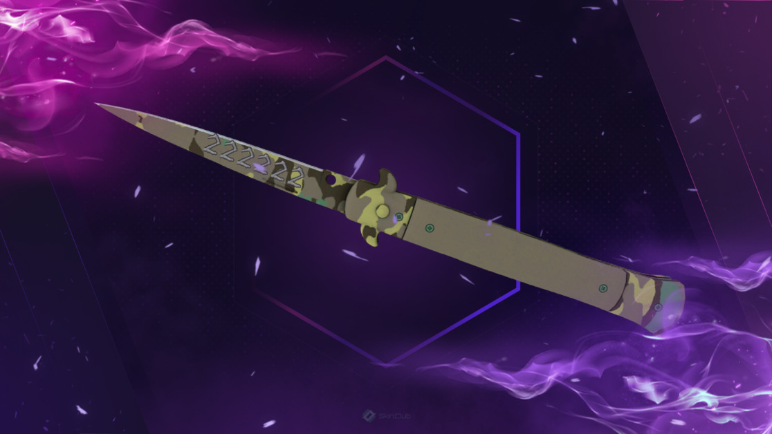★ StatTrak™ Stiletto Knife | Boreal Forest (Factory New)