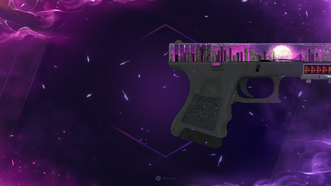 StatTrak™ Glock-18 | Moonrise (Battle-Scarred)