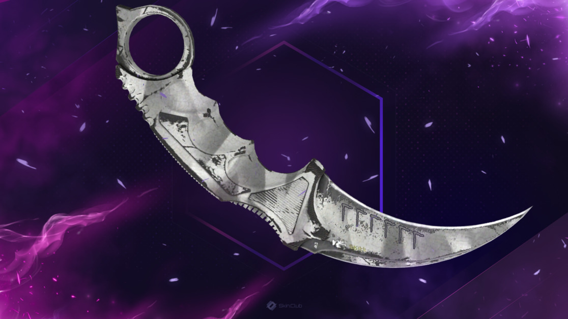 ★ StatTrak™ Karambit | Urban Masked (Well-Worn)