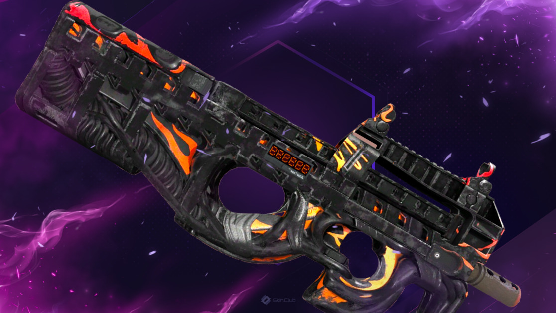 StatTrak™ P90 | Vent Rush (Field-Tested)