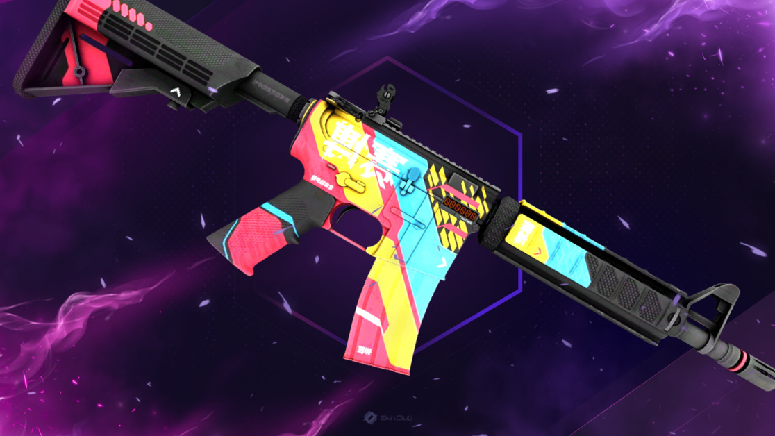 StatTrak™ M4A4 | Cyber Security (Factory New)