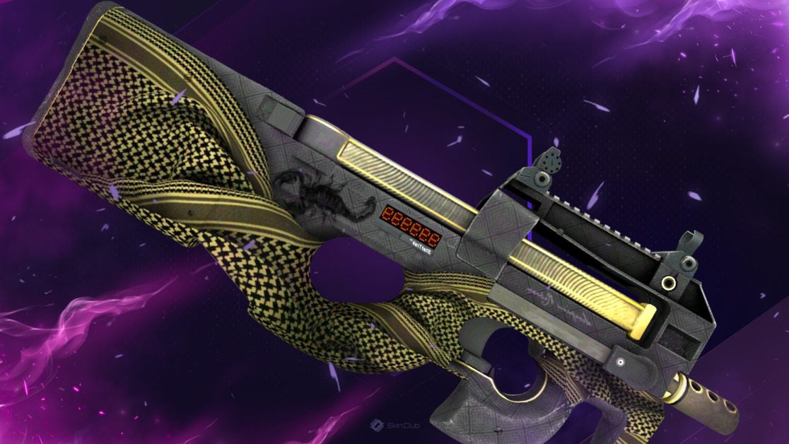 StatTrak™ P90 | Desert Warfare (Factory New)
