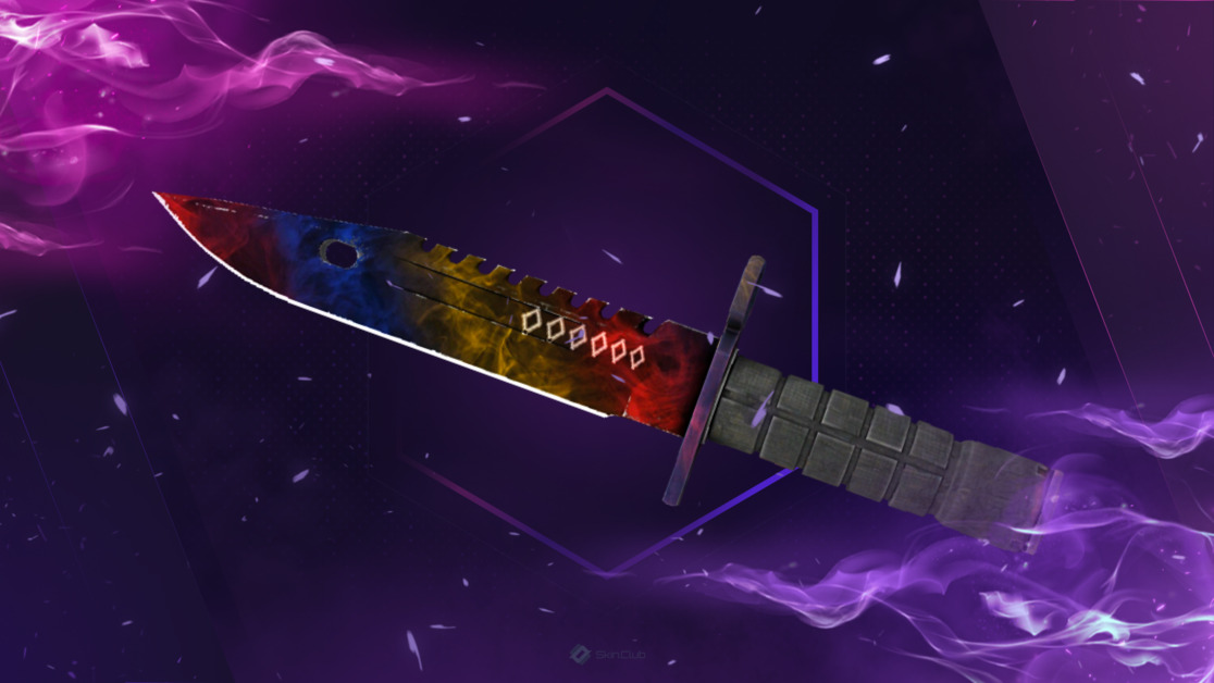 ★ StatTrak™ M9 Bayonet | Marble Fade (Minimal Wear)