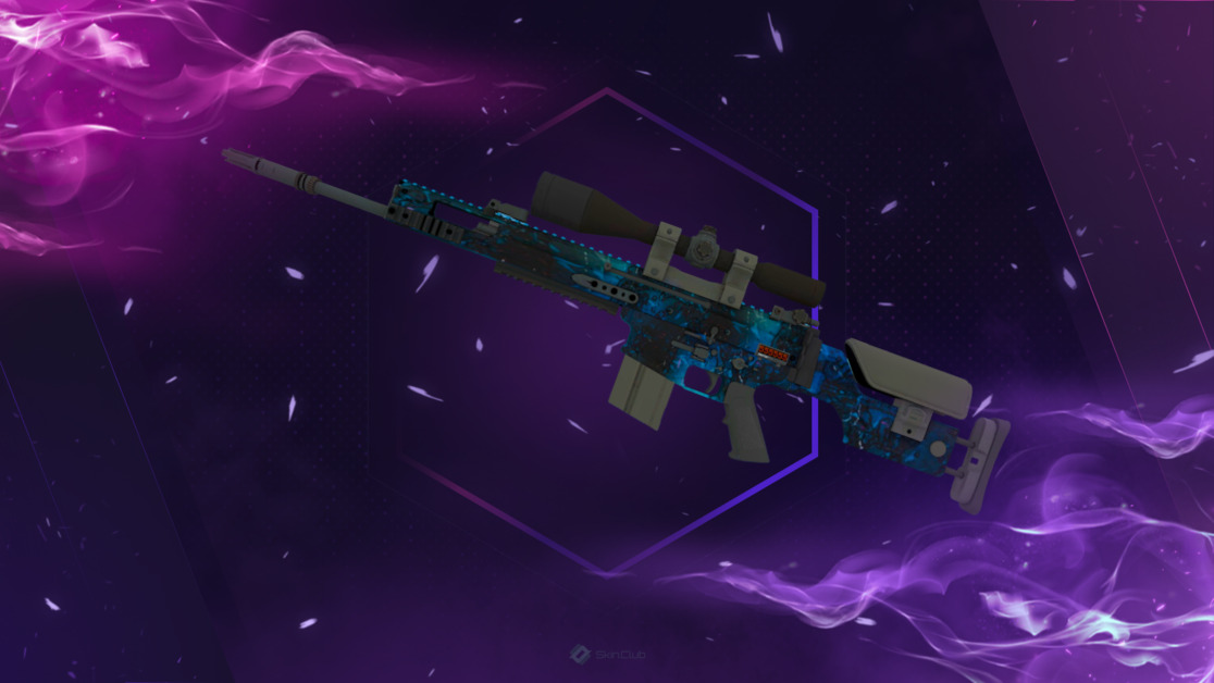 StatTrak™ SCAR-20 | Grotto (Field-Tested)