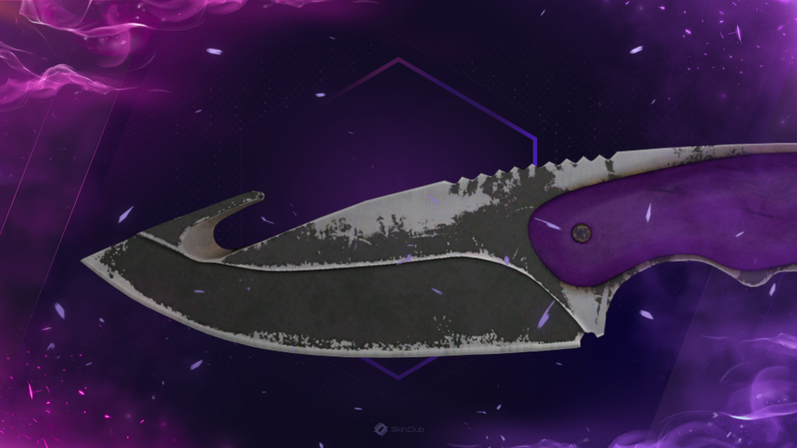 ★ Gut Knife | Ultraviolet (Well-Worn)