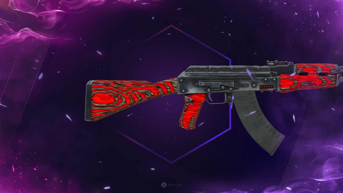 Stattrak Fn Inheritance AK-47 | Red Laminate | Well-Worn | StatTrak