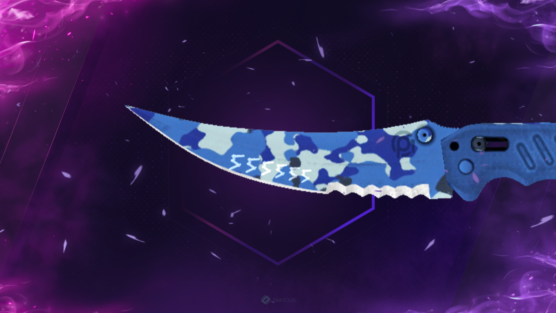 ★ StatTrak™ Flip Knife | Bright Water (Factory New)