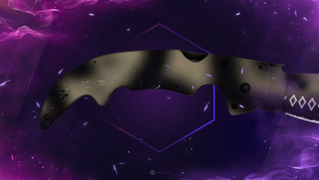★ StatTrak™ Falchion Knife | Scorched (Minimal Wear)