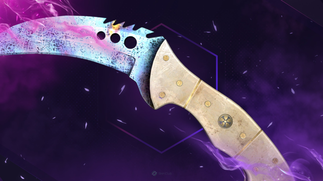 ★ Talon Knife | Case Hardened (Well-Worn)