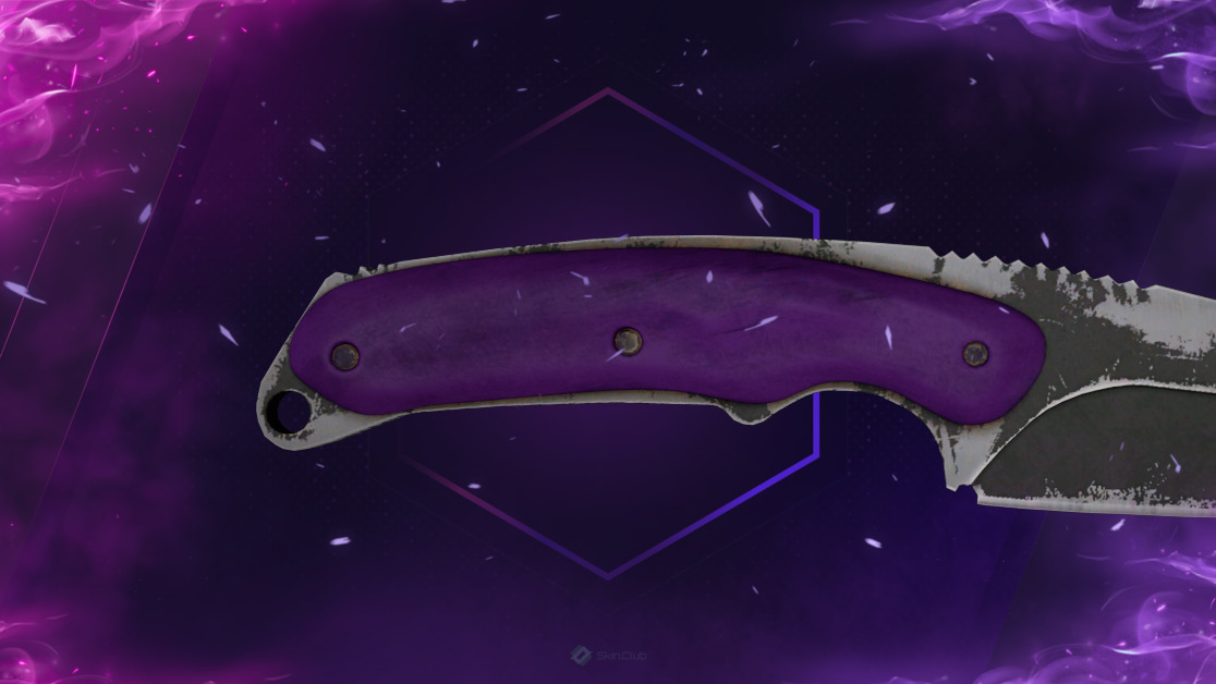 ★ Gut Knife | Ultraviolet (Well-Worn)