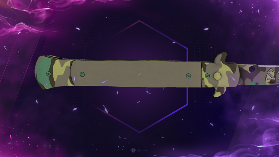 ★ StatTrak™ Stiletto Knife | Boreal Forest (Factory New)