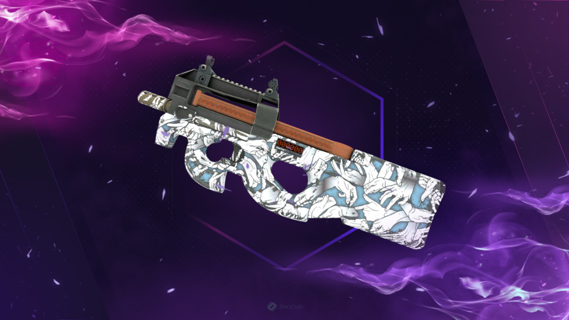 StatTrak™ P90 | Death Grip (Well-Worn)