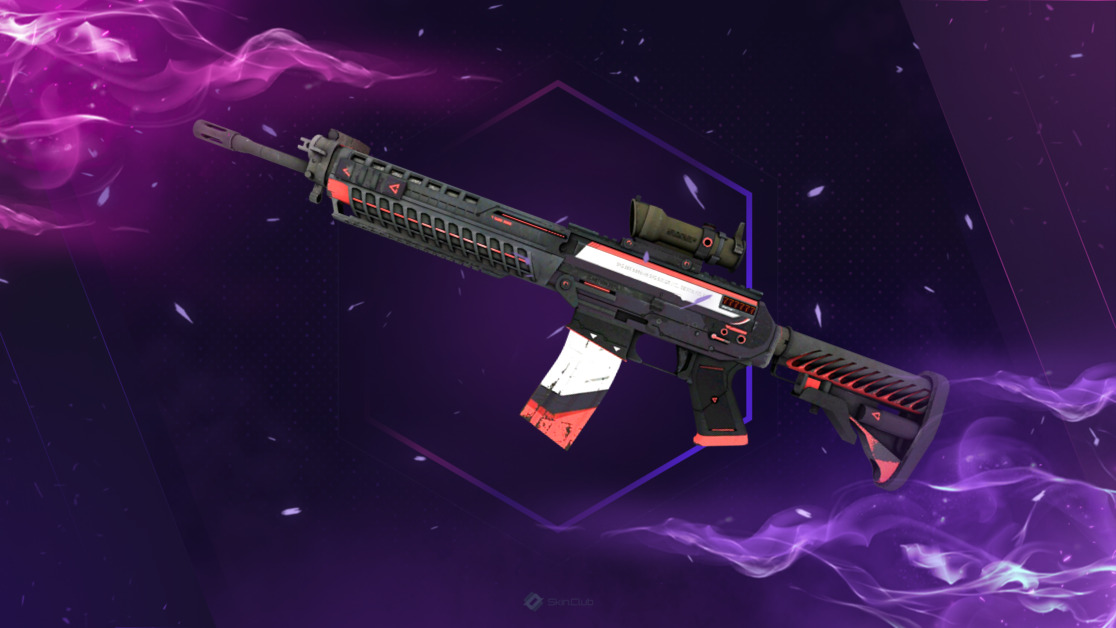StatTrak™ SG 553 | Cyrex (Well-Worn)