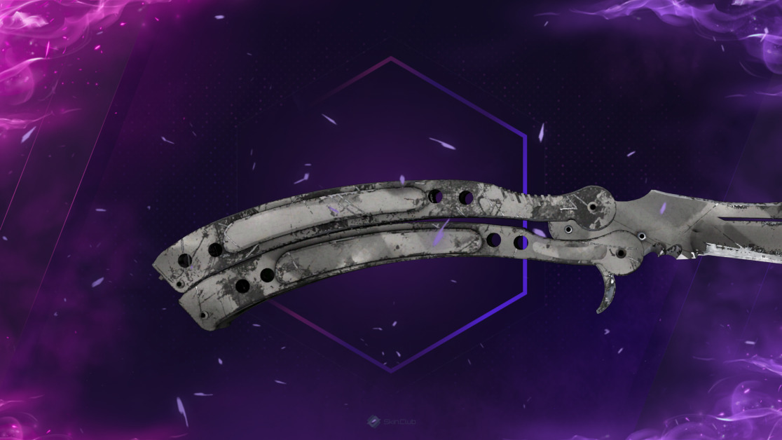 ★ Butterfly Knife | Urban Masked (Well-Worn)