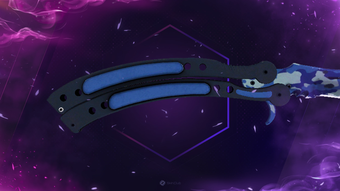 ★ StatTrak™ Butterfly Knife | Bright Water (Field-Tested)