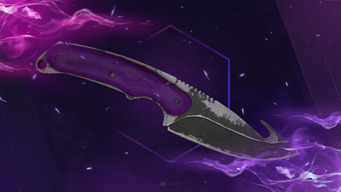 ★ Gut Knife | Ultraviolet (Well-Worn)