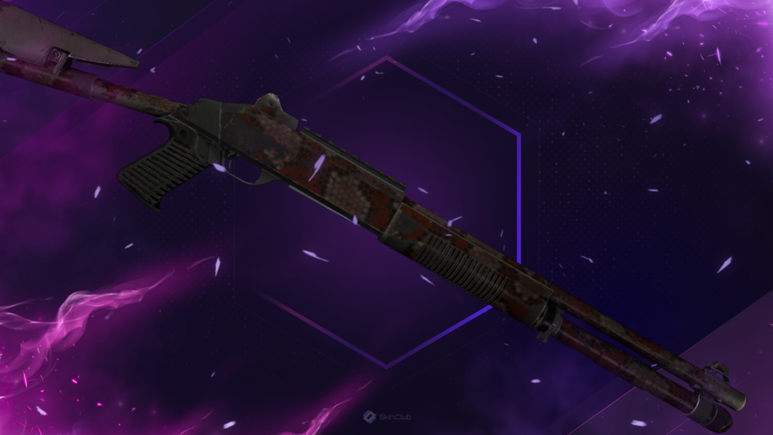 XM1014 | Red Python (Well-Worn)