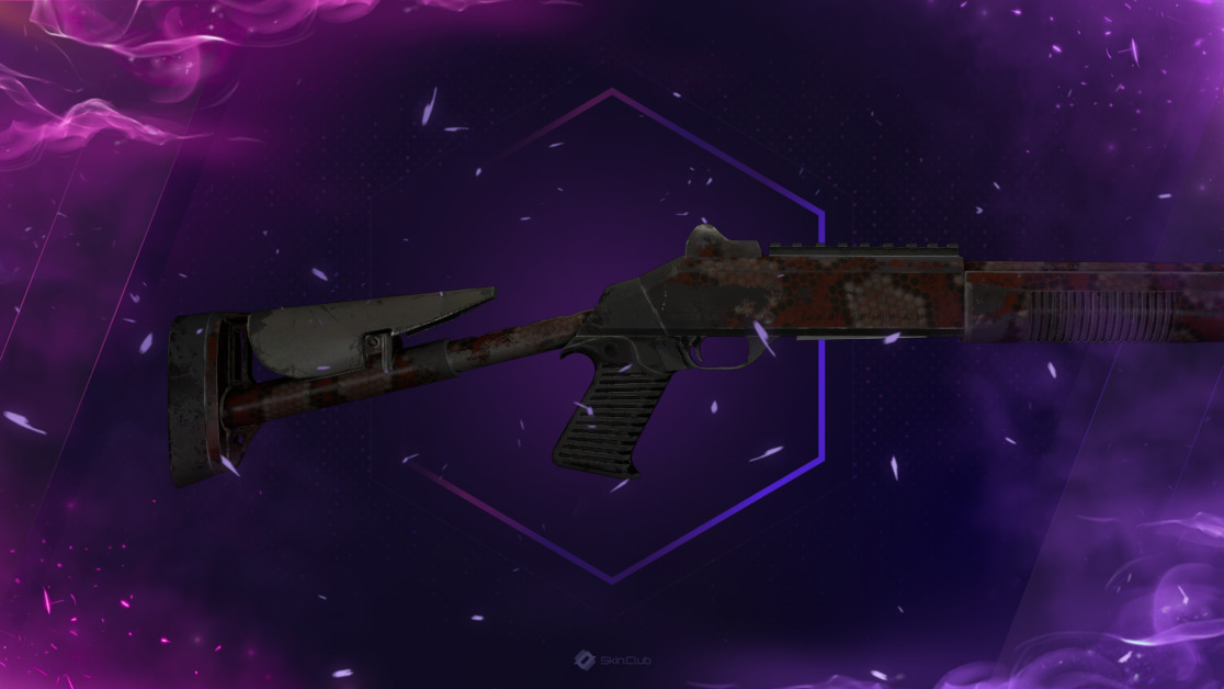 XM1014 | Red Python (Well-Worn)