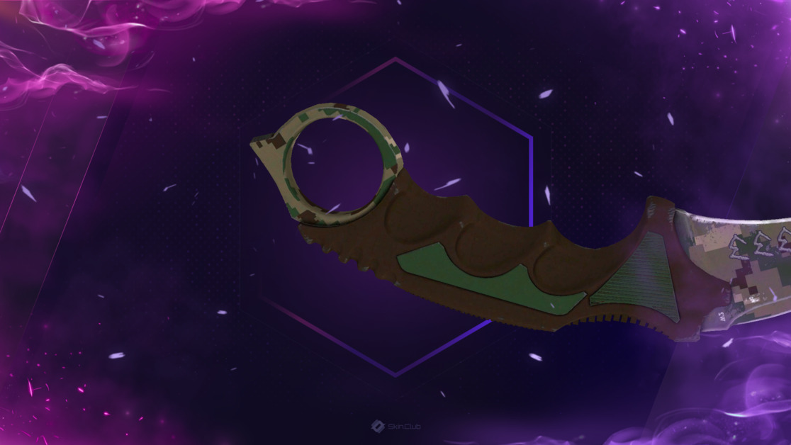 ★ StatTrak™ Karambit | Forest DDPAT (Field-Tested)