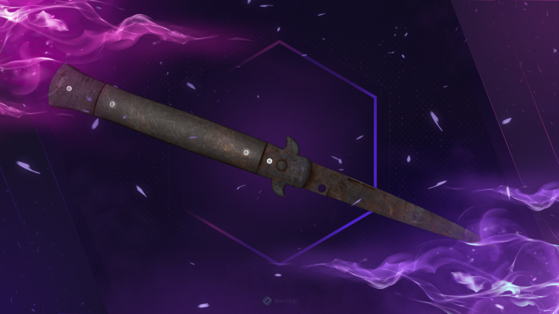 ★ Stiletto Knife | Rust Coat (Battle-Scarred)