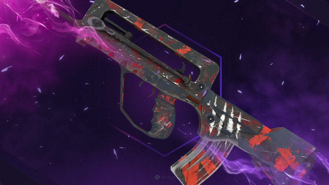 StatTrak™ FAMAS | Survivor Z (Battle-Scarred)