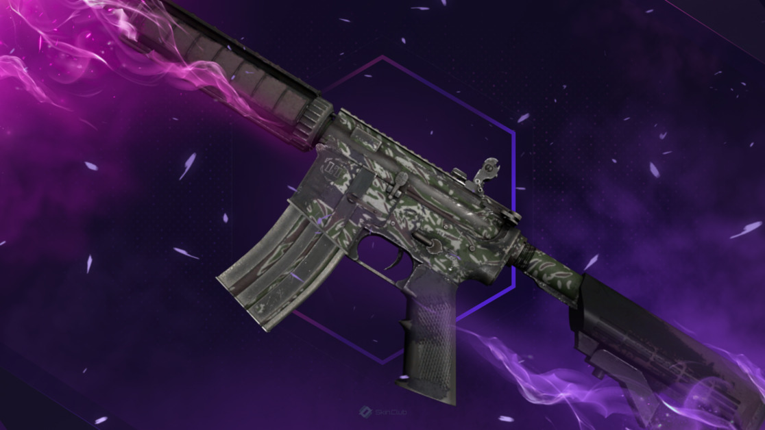 M4A4 | Jungle Tiger (Battle-Scarred)
