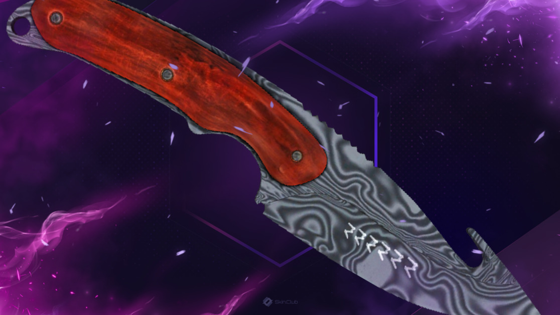 ★ StatTrak™ Gut Knife | Damascus Steel (Factory New)