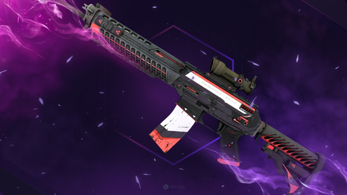 StatTrak™ SG 553 | Cyrex (Well-Worn)