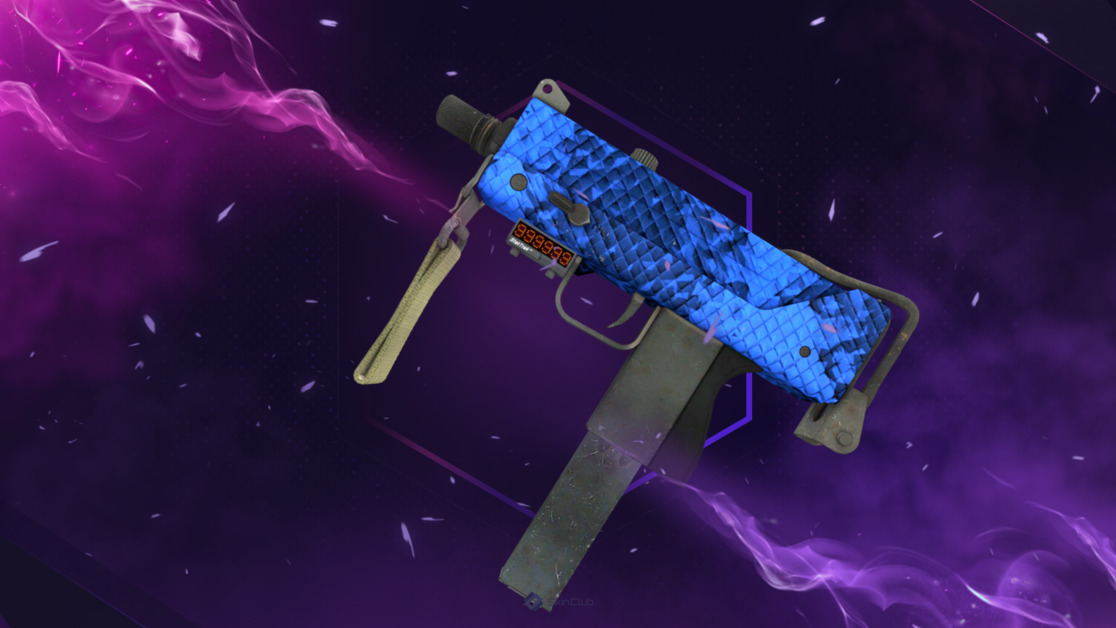 StatTrak™ MAC-10 | Lapis Gator (Minimal Wear)