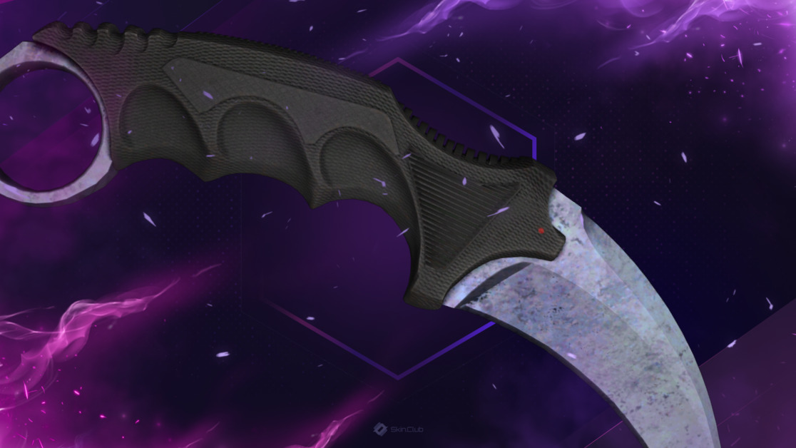 ★ Karambit | Blue Steel (Factory New)