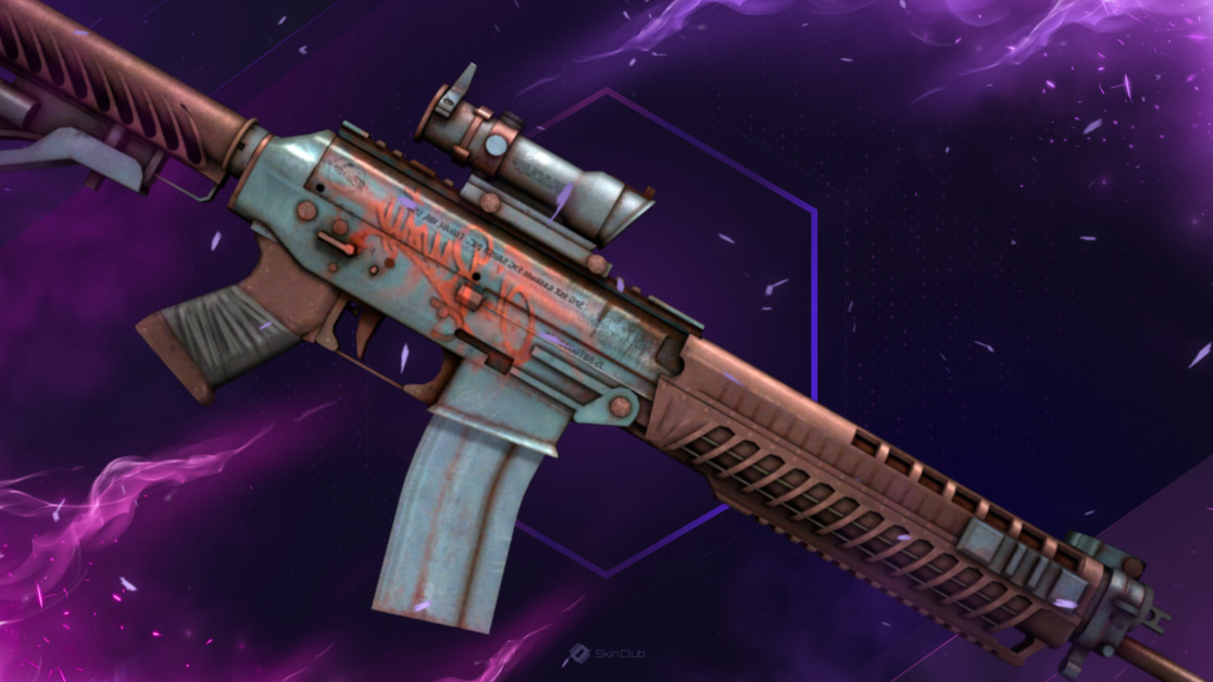 SG 553 | Ol' Rusty (Battle-Scarred)