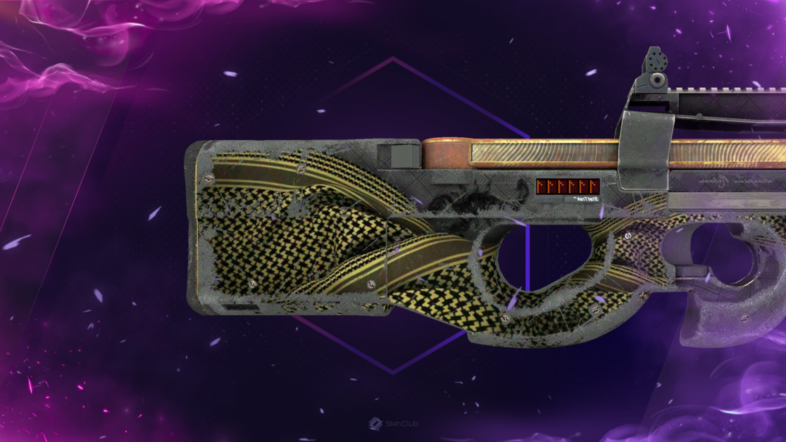 StatTrak™ P90 | Desert Warfare (Well-Worn)