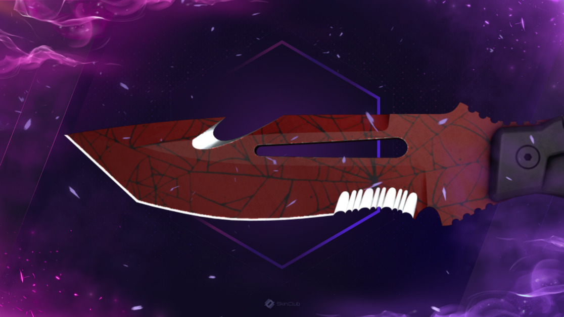 ★ Survival Knife | Crimson Web (Field-Tested)