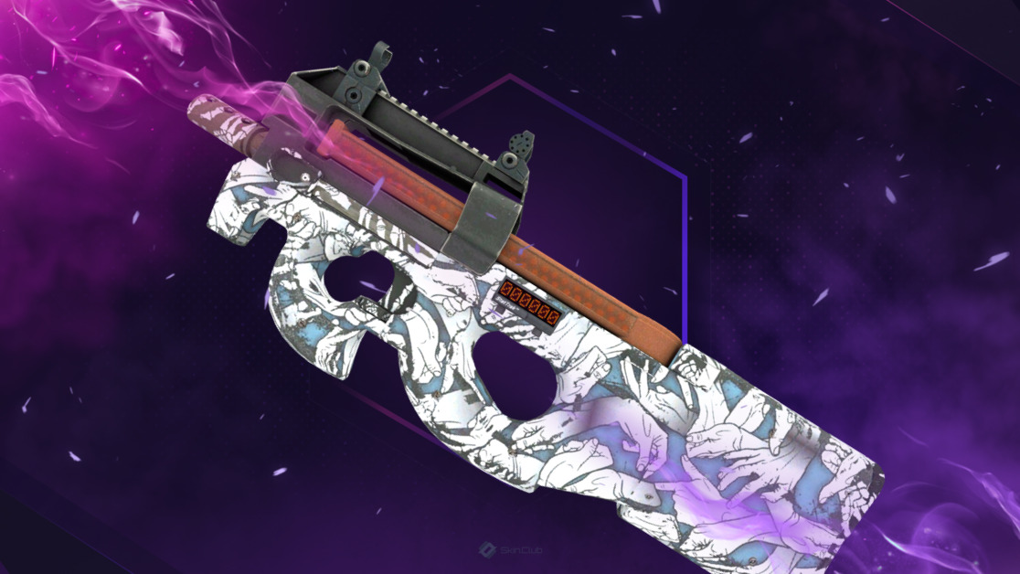 StatTrak™ P90 | Death Grip (Well-Worn)