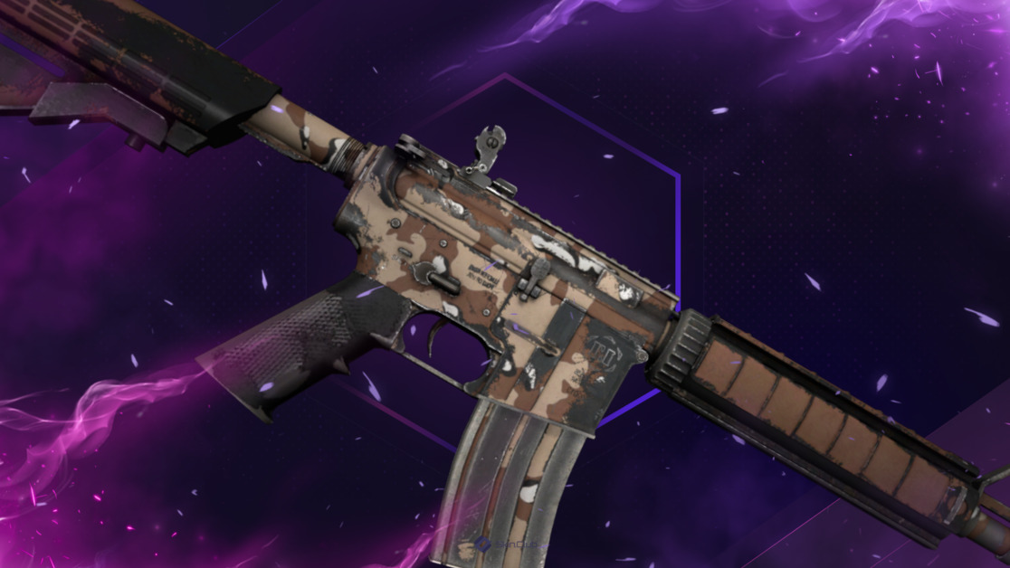 M4A4 | Desert Storm (Well-Worn)