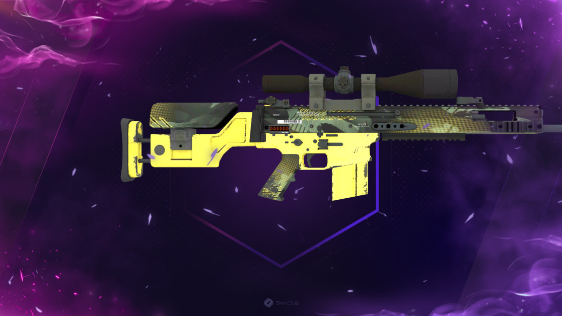 StatTrak™ SCAR-20 | Jungle Slipstream (Minimal Wear)