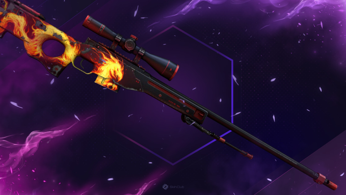 AWP | Wildfire (Well-Worn)