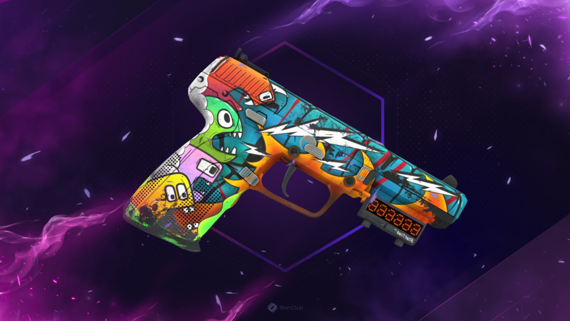 StatTrak™ Five-SeveN | Angry Mob (Well-Worn)